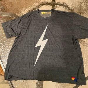 Aviator Nation xl lightening bolt T-shirt great condition